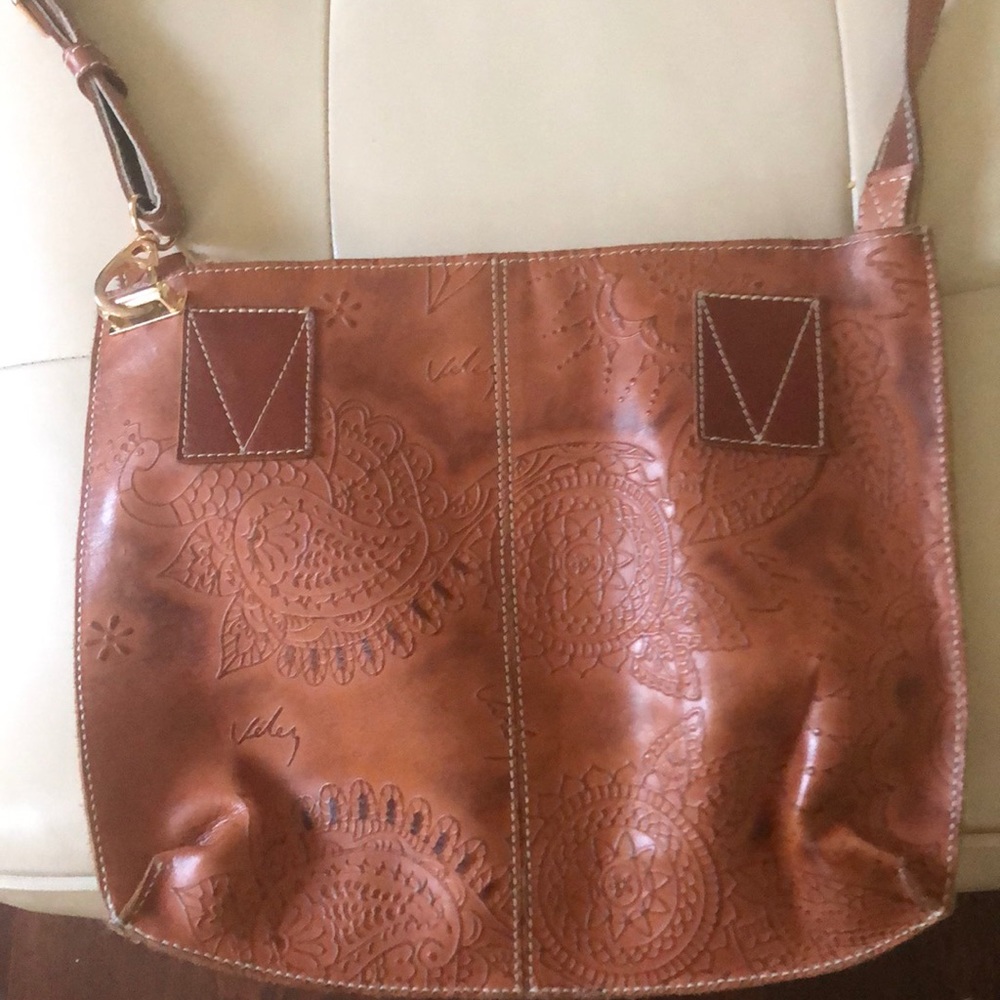 Hand-Stitched Leather Handbag